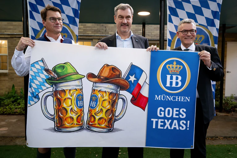 Bald gibt es auch in Texas ein Hofbräuhaus. — © Sven Hoppe/dpa