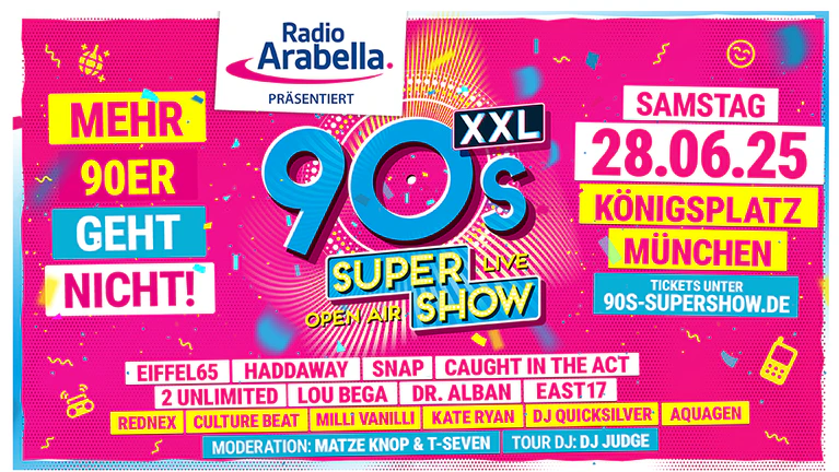  — © Bild: 90s Super Show XXL