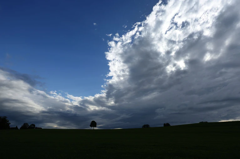 Das Wetter in Bayern bleibt durchwachsen. — © Karl-Josef Hildenbrand/dpa