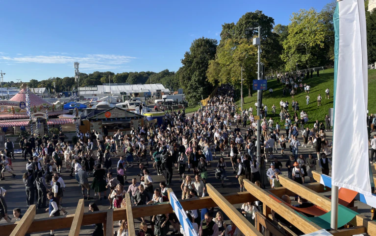 Wiesn Ansturm Oktoberfest — © Bild: Radio Arabella 
