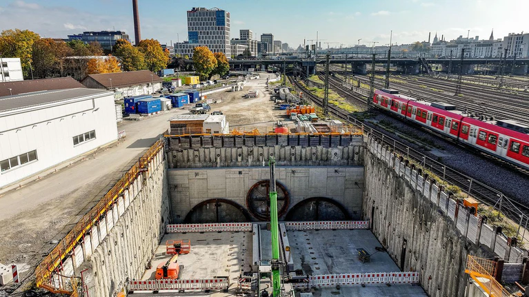 Tunnelbohrer — © @ DB/ panterra.tv