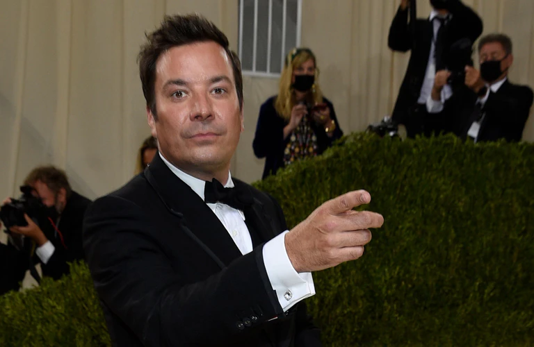 Weiß scheinbar, wo's langgeht: Entertainer Jimmy Fallon. (Archivbild) — © Evan Agostini/Invision via AP/dpa