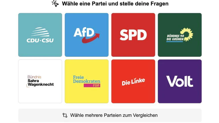 — © Bild: Screenshot wahl.chat