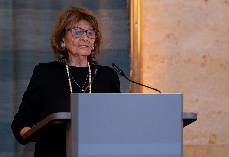 Die Holocaust-Überlebende Charlotte Knobloch ist bereits seit 1985 Präsidentin der Israelitischen Kultusgemeinde München und Oberbayern. (Archivbild) — © Sven Hoppe/dpa