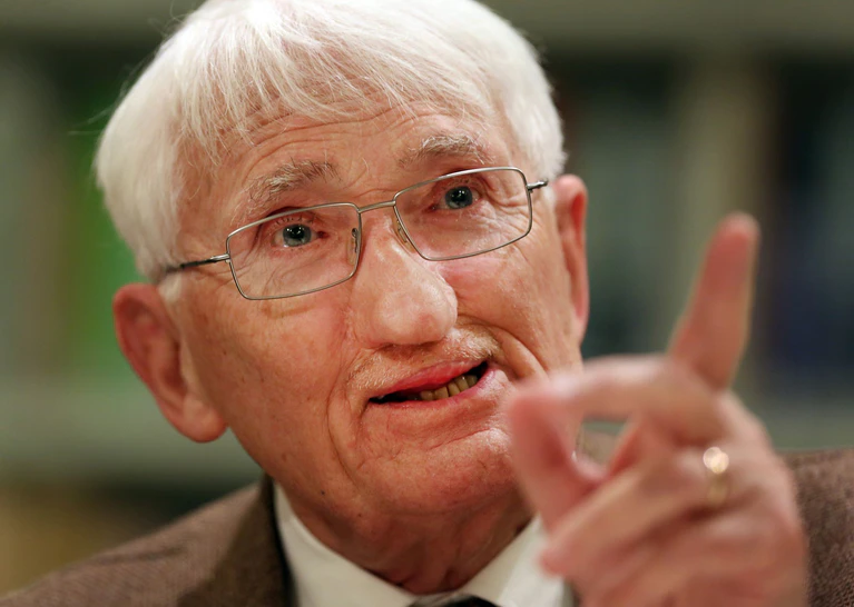 Der Philosoph Jürgen Habermas starb im März. (Archivfoto) — © Martin Gerten/dpa