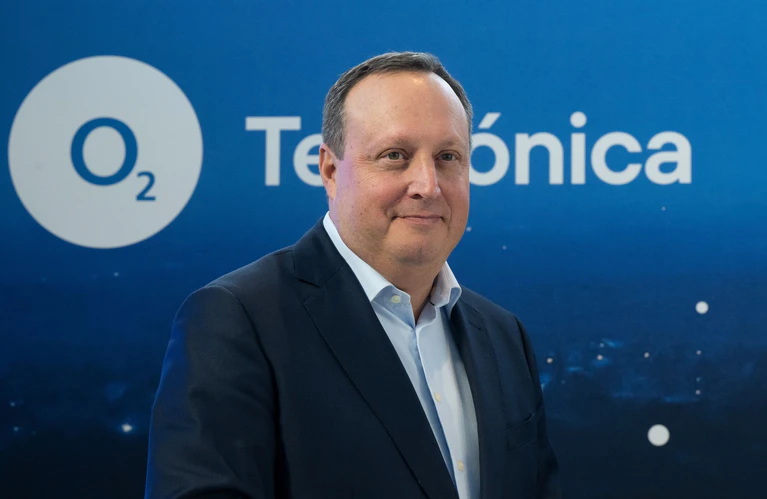 O2-Chef Markus Haas ist zufrieden mit der Geschäftsentwicklung seiner Firma. — © Sven Hoppe/dpa