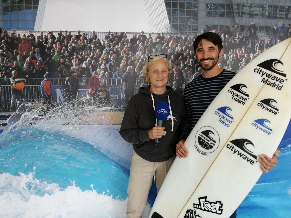 ATV Actionteam, © Bild: Radio Arabella - Susi Klimaschewski, Geschäftsführerin und Fabian Strödel, Designer