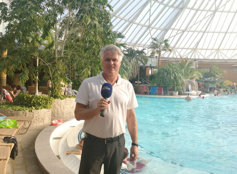 Therme Erding, Bild: Max Eckart - Jöerg Wund, Geschäftsführer der Therme Erding