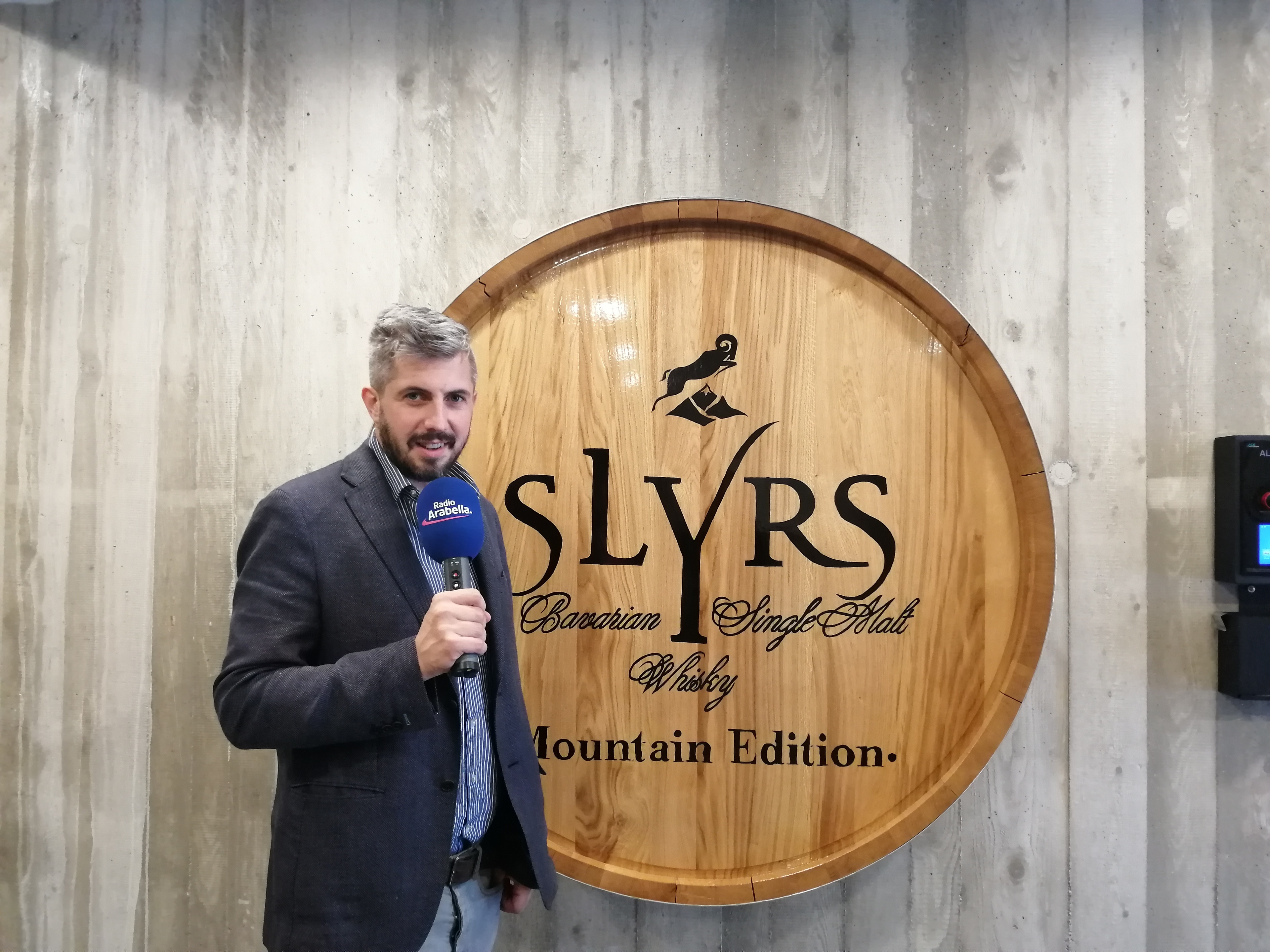 Slyrs Whiskey Hans Kemenater, Bild: Max Eckart –&nbsp;Slyrs Geschäftsführer Hans Kemenater