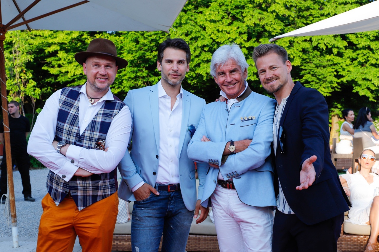 Hilscher, Bron Jewelry, Kai Pierre Thiess, Bild: Claudia Lenhart –&nbsp;(v.l.n.r.) Kai Pierre Thieß, Florian Odendahl, Frederic Meissner, Gregor Teicher