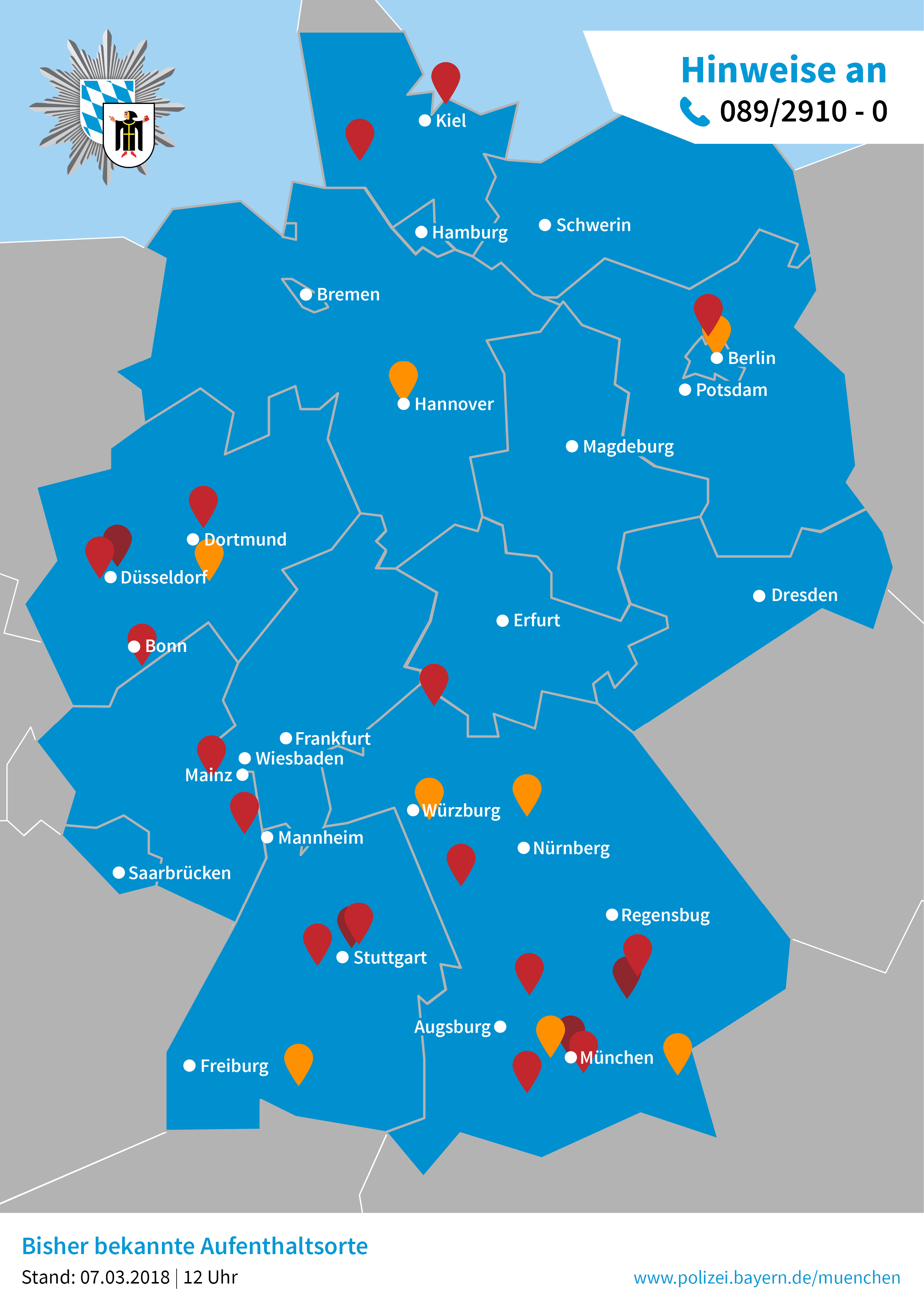 WOLSZTAJN Aufenthaltsorte